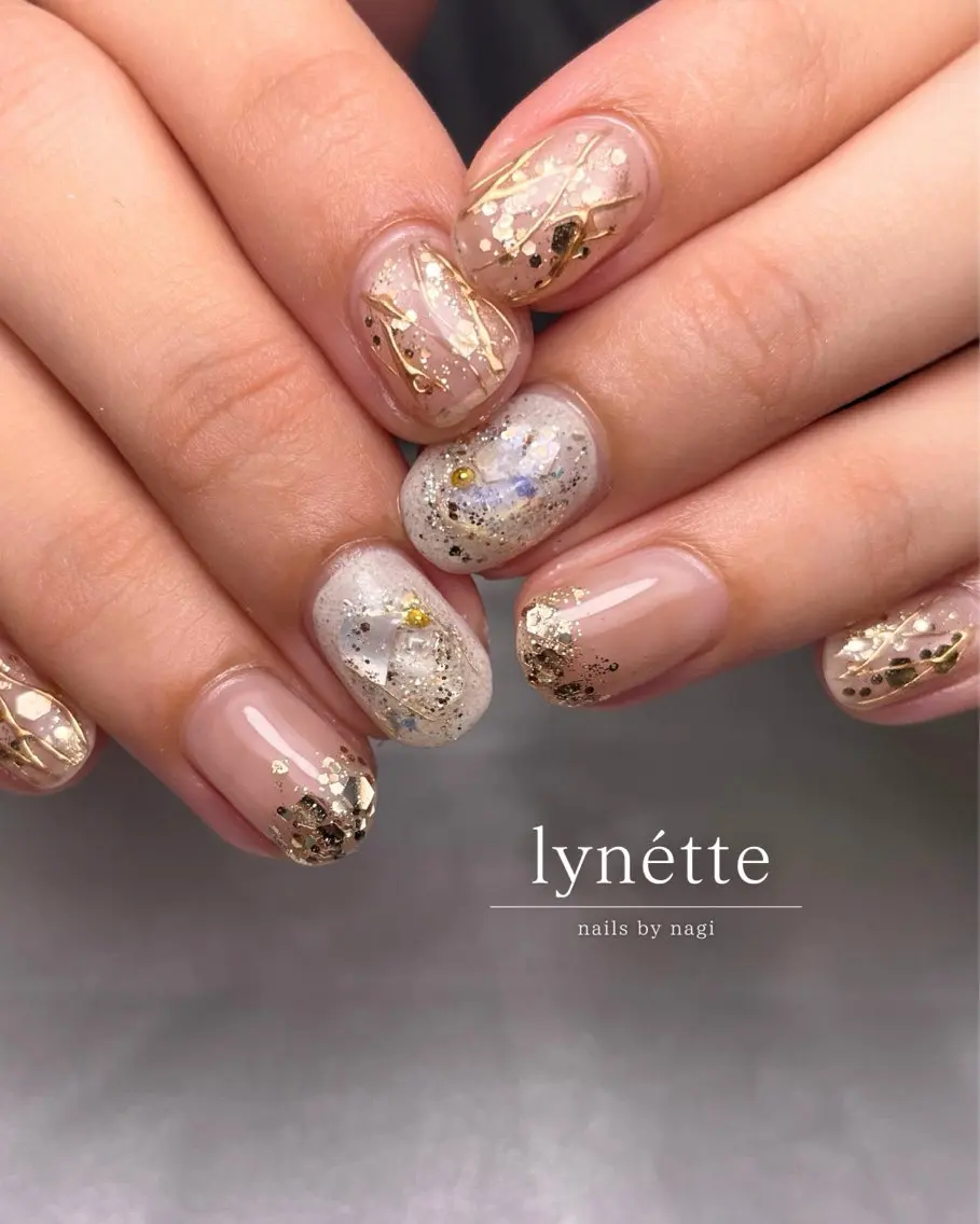 ネイル ニュアンスネイル lynétte 那覇ネイルサロンのネイルデザイン