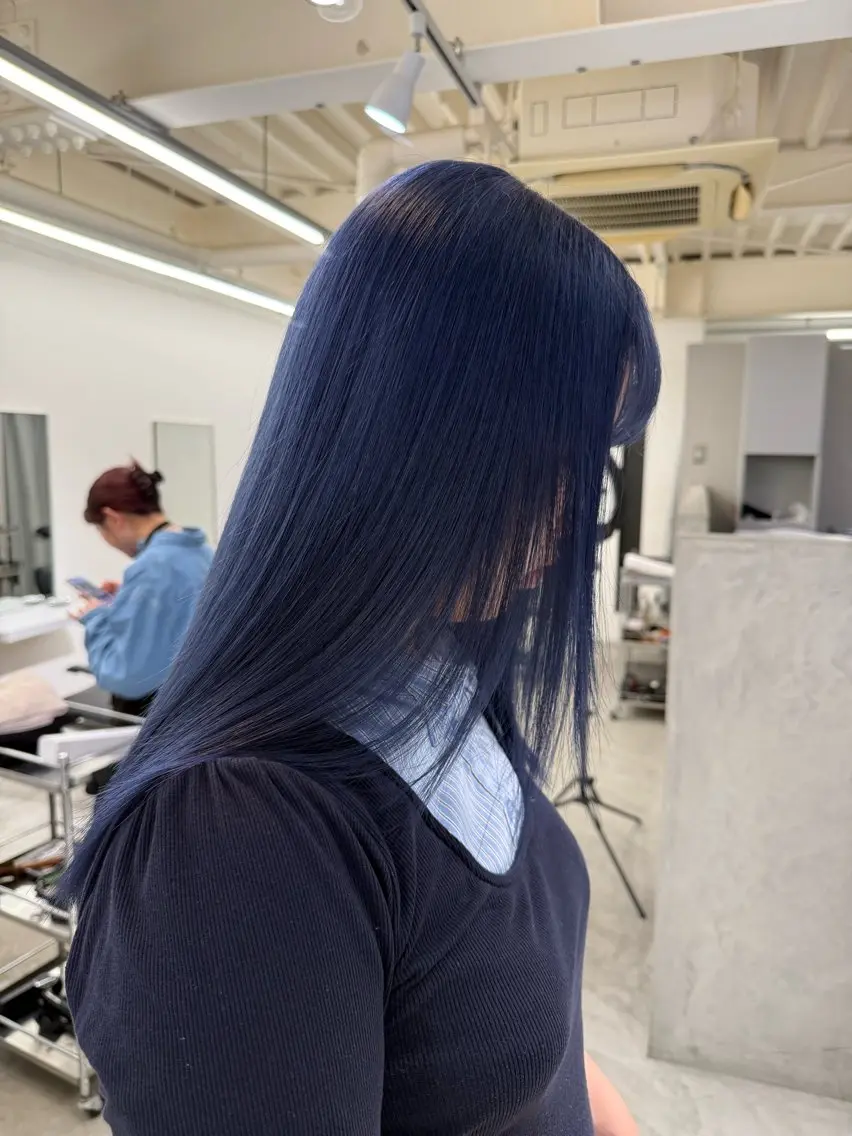 ロング ヘアカラー トリートメント okumura makiのヘアスタイル