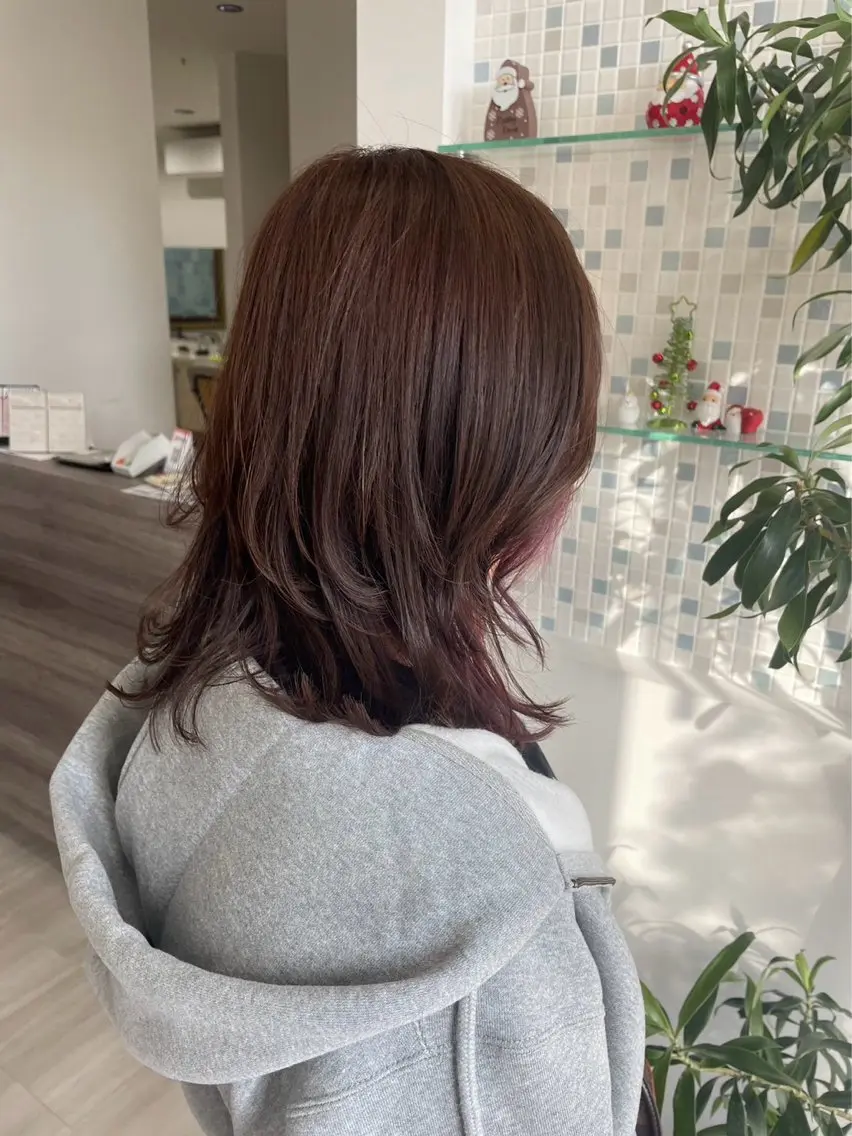 ロング カラー インナーカラー 🫧おおにし みか🫧のヘアスタイル