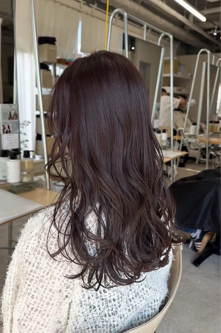 ロング 梅田🩵/透明感 花音のヘアスタイル