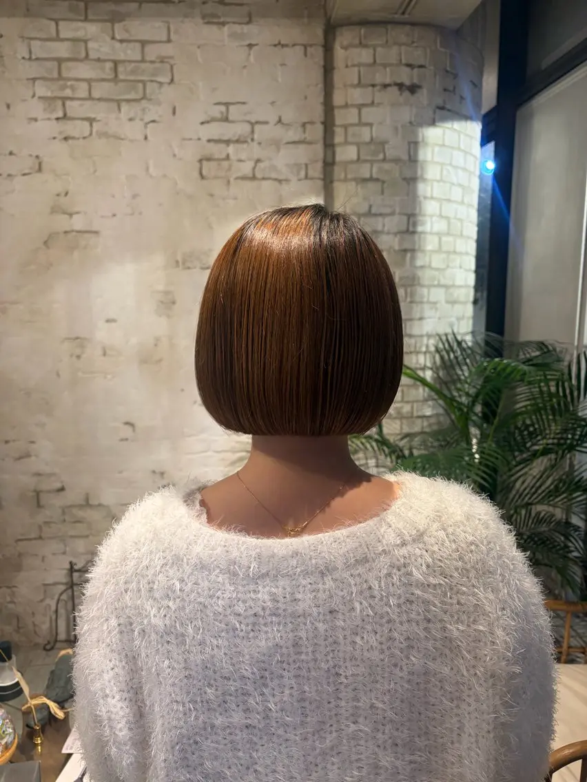 ショート ボブ 杉崎 朝佳のヘアスタイル