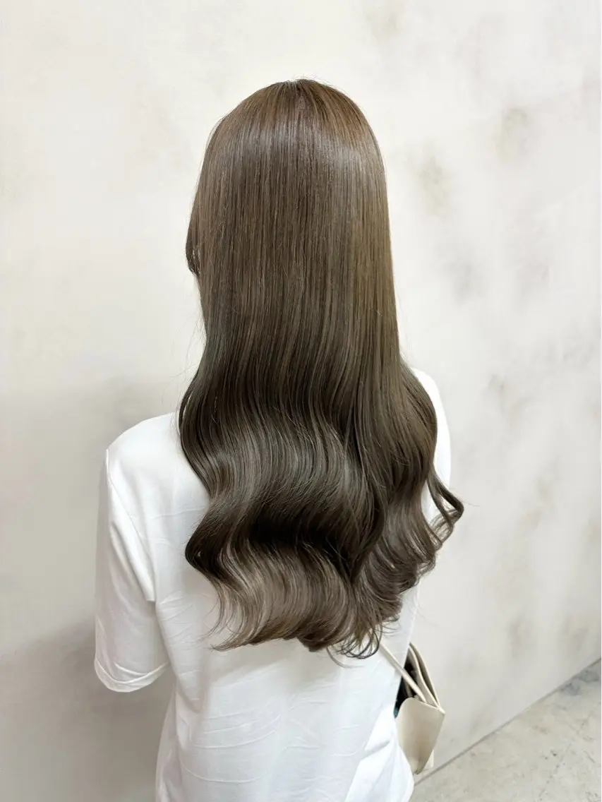 ロング カラー 木村 蓮のヘアスタイル