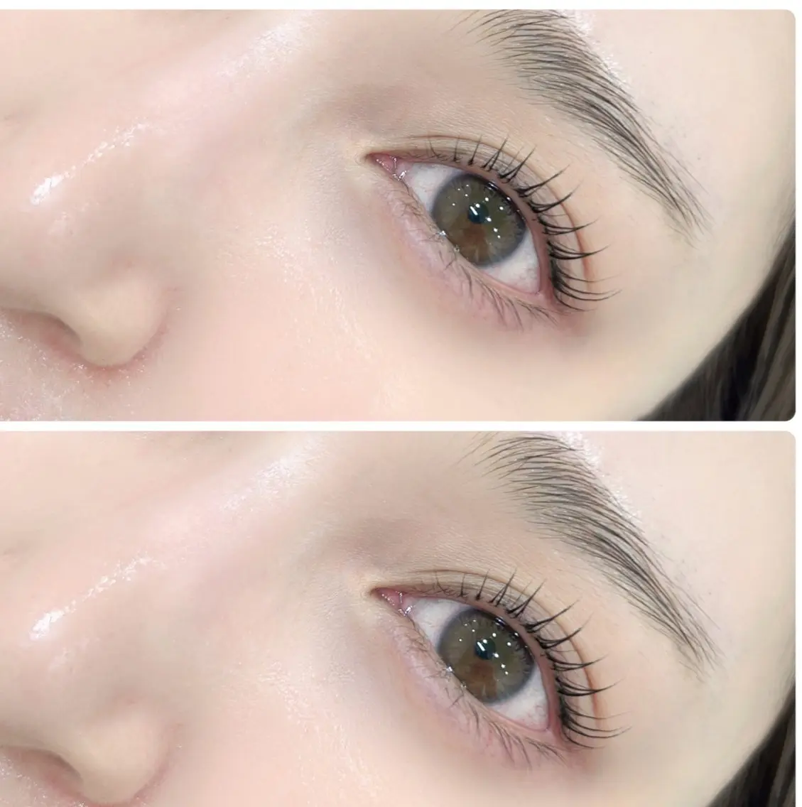 🩵マスカラパーマ👀 ෆ ̖́-‬　パリジェンヌorパーマ➕ブラックティント🎀¥5600（コーティング付き）の写真