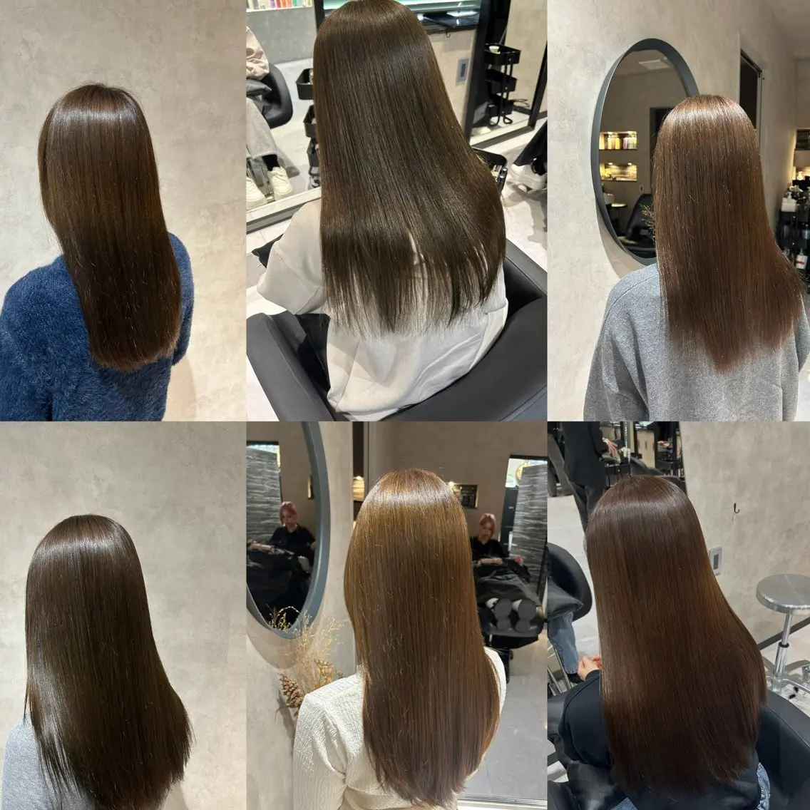 カラー 透明感カラー 髪質改善 ヘアカラー トリートメント 《.Xian》リク/ 艶カラー✨カット✂️のヘアスタイル