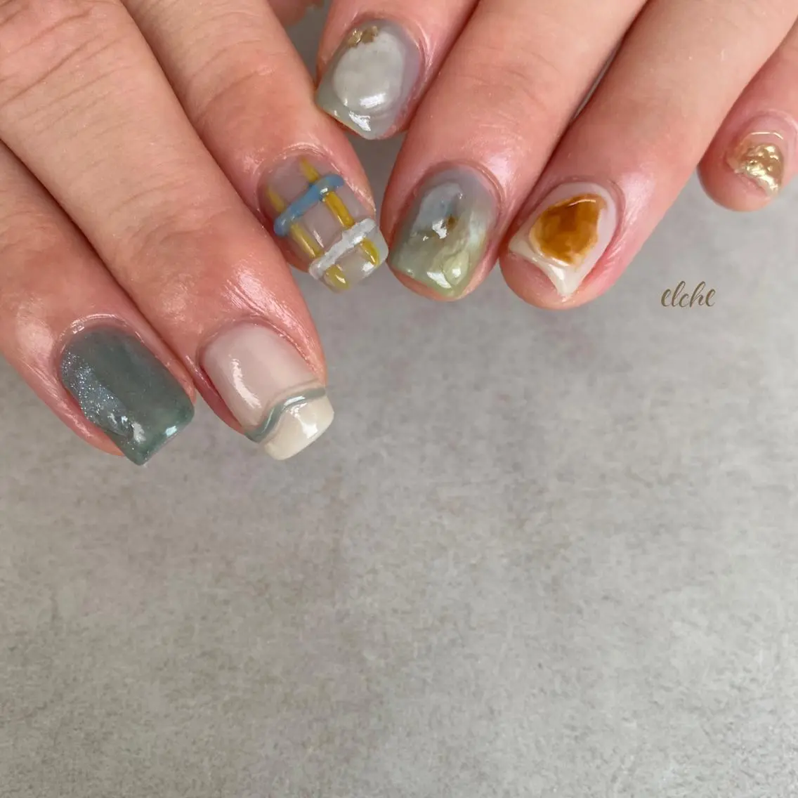 ネイル salon de fika【中崎町】のネイルデザイン