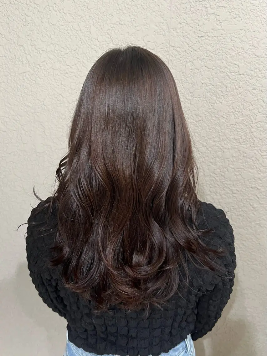 セミロング カラー ブリーチ ブリーチなしカラー 💖梅田レイヤー💖 副店長Tsubasaのヘアスタイル