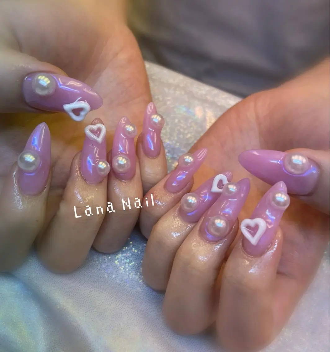 ネイル スカルプネイル Lana Nailのネイルデザイン