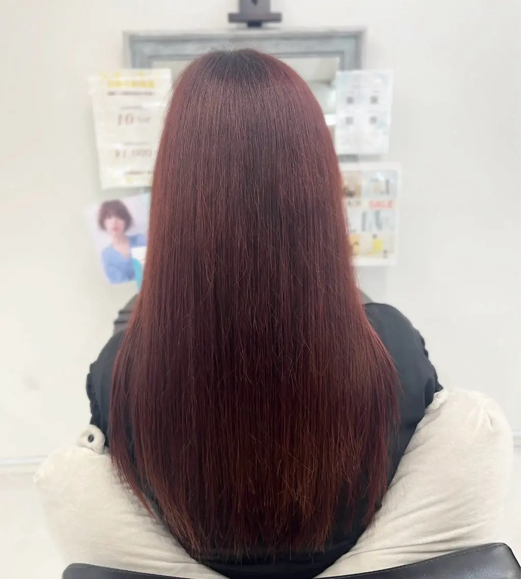 ロング カラー 🎀モデル募集中 ／nacha🎀のヘアスタイル