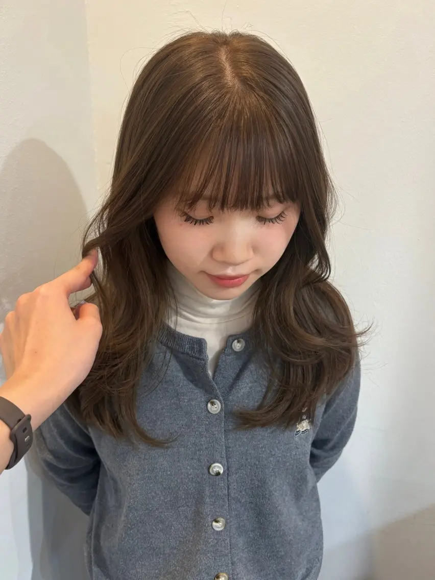 🎀ブリーチなしダブルカラー➕カット➕トリートメント¥13800の写真