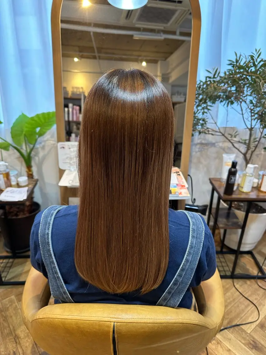 セミロング トリートメント きたむらひかり⭐️ パーマモデル様募集中のヘアスタイル