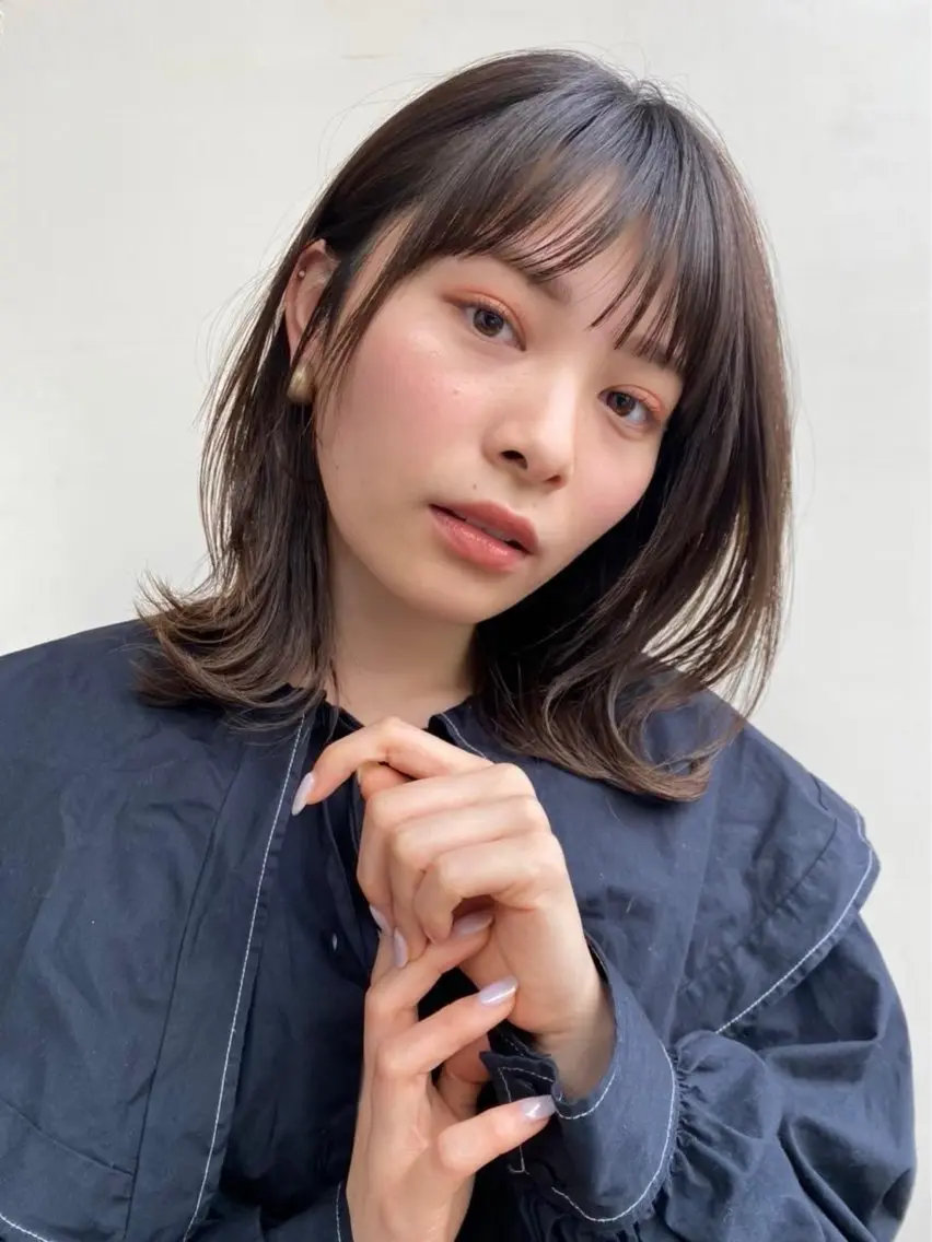 セミロング matsui ／ anheloのヘアスタイル