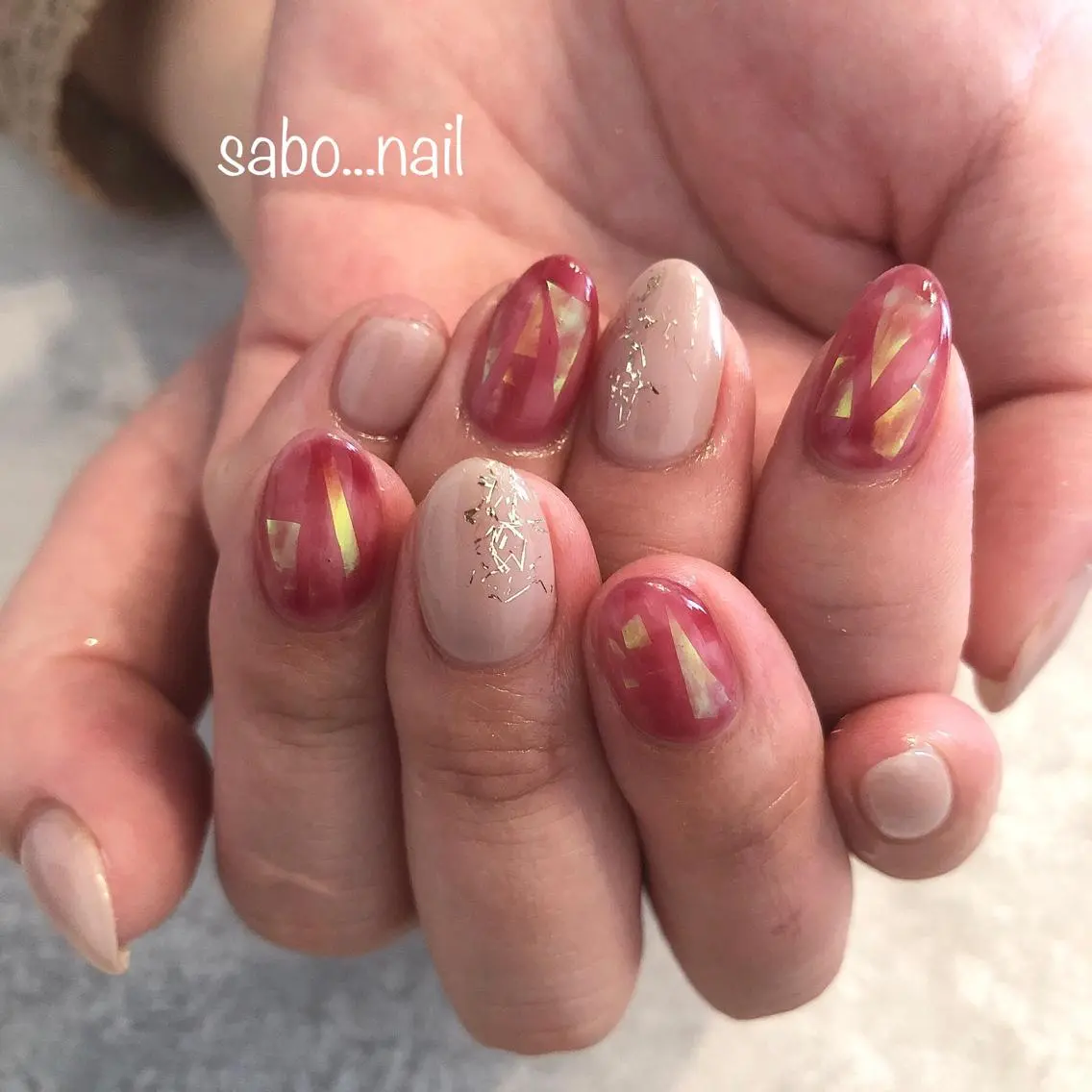 ネイル ハンドネイル sabo... nailのネイルデザイン