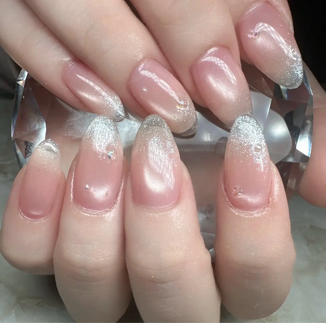 ネイル クリアネイル Queen nailのネイルデザイン
