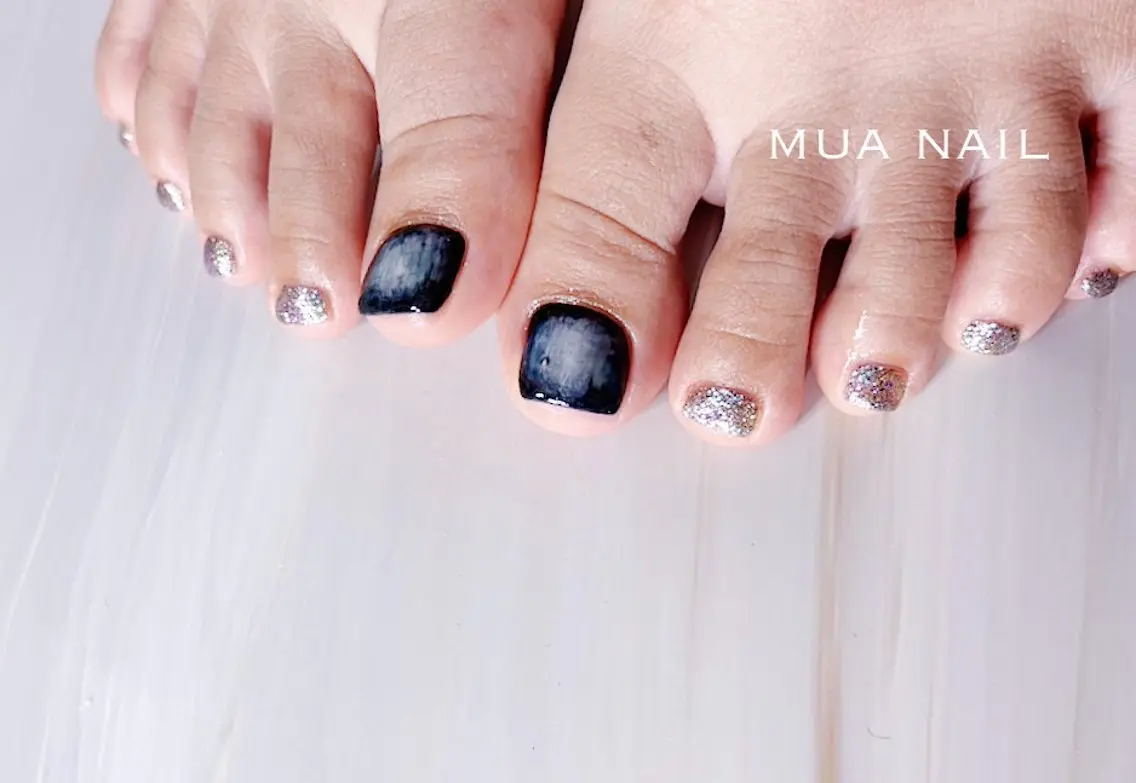 ネイル フットネイル フットネイル mua nail mikiのネイルデザイン