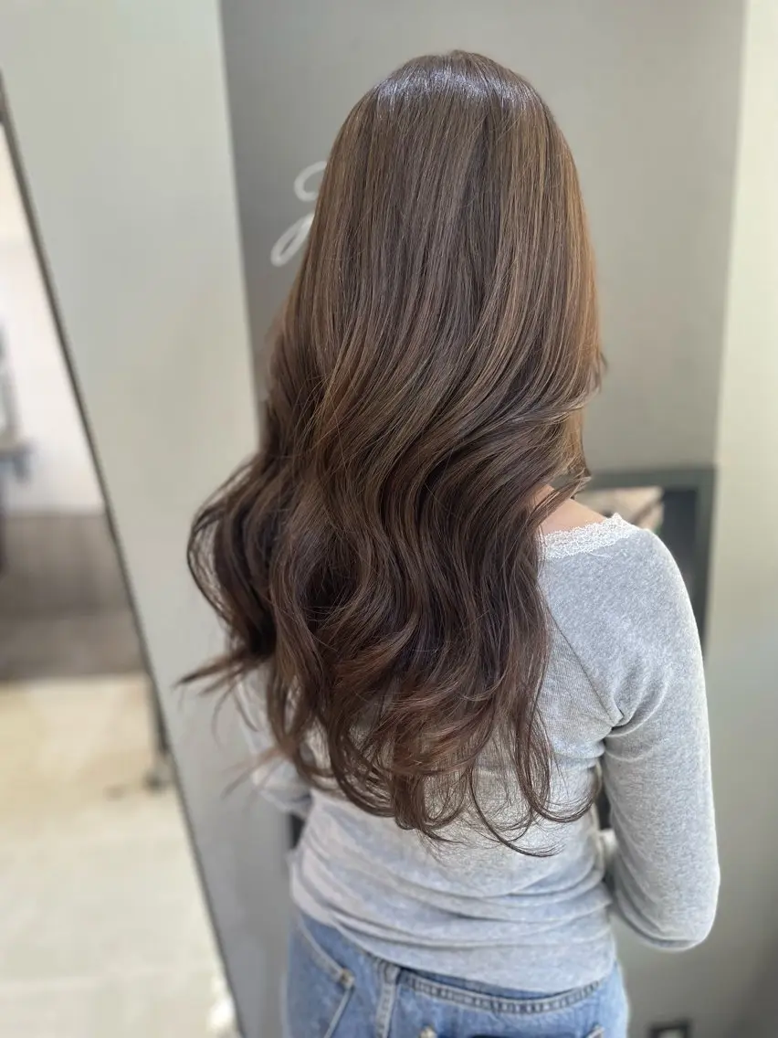 ロング レイヤーカット AIRI layer cut hairのヘアスタイル
