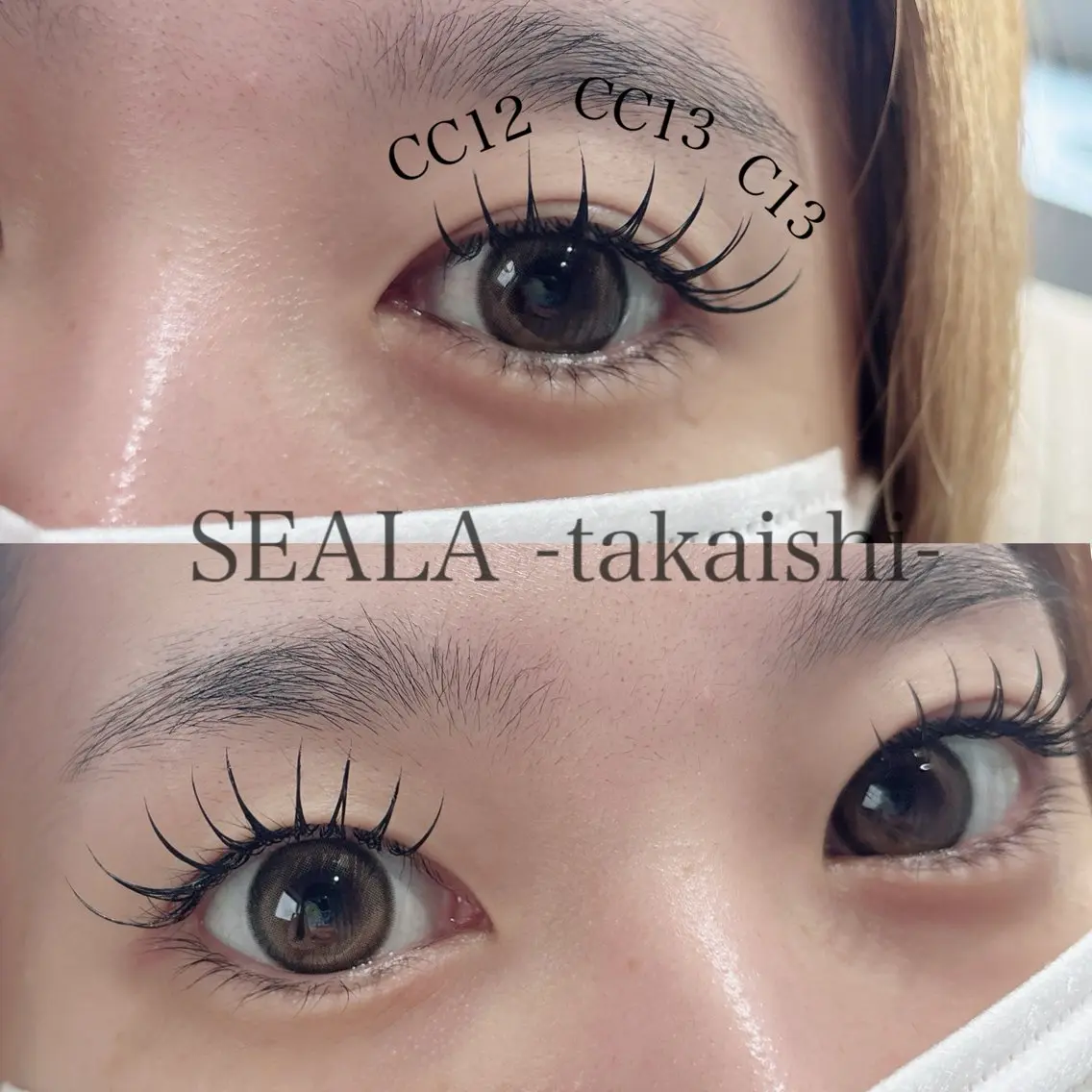 マツエク・マツパ バインドロック カラーマツエク フラットラッシュ パリジェンヌラッシュリフト まつげパーマ SEALA 高石の眉毛・アイブロウイメージ
