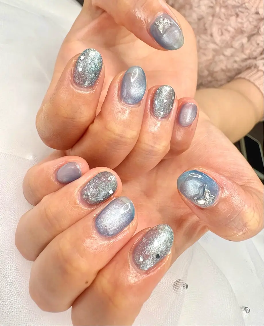 ネイル マグネットネイル ハンドネイル マグネット・定額専門 Mii Nailのネイルデザイン
