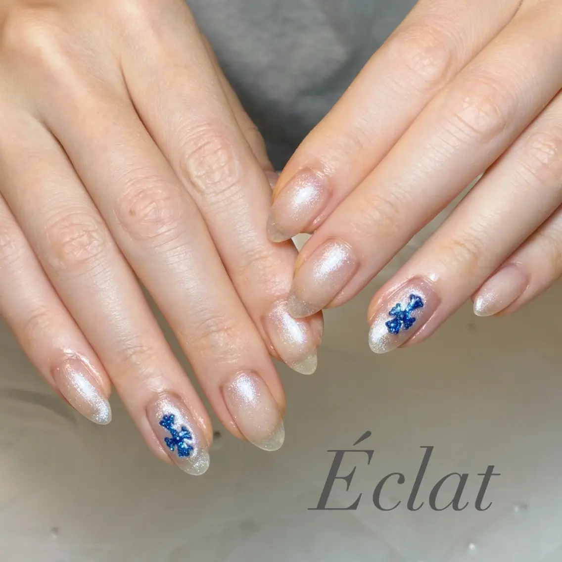 ネイル ワンカラーネイル ハンドネイル nail salon Éclatのネイルデザイン