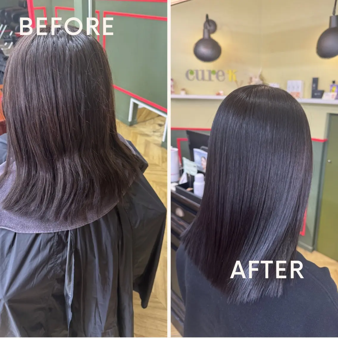 ミディアム カラー ヘアカラー 米倉 麻衣のヘアスタイル