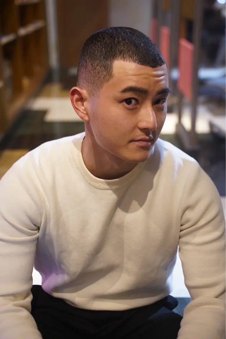ショート カット モチヅキ タツキのヘアスタイル