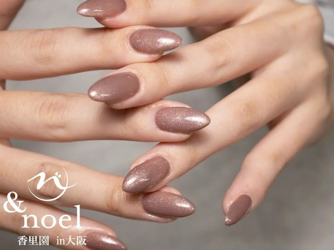 ネイル オフィスネイル ワンカラーネイル ハンドネイル ハンドケア Nailsalon &Noelのネイルデザイン
