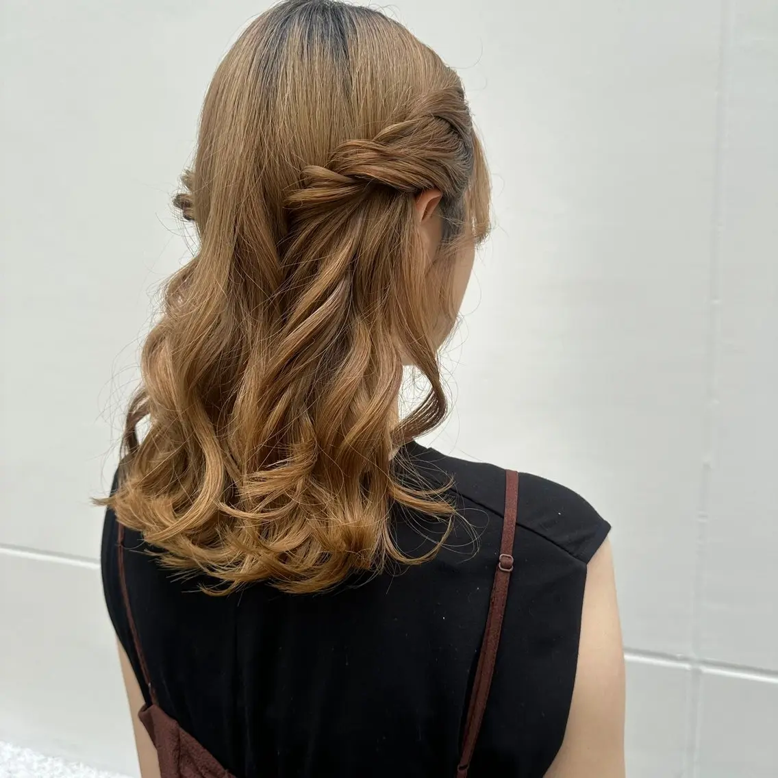 【前髪カット無料💖】🫧ハーフアップ➕前髪カット🫧デートやお出かけ前にも🎀の写真