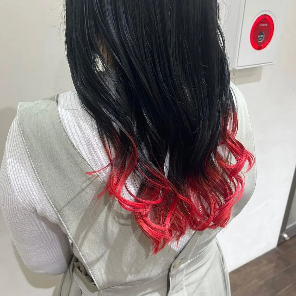 ロング デジタルパーマ🫧 韓国風ヘア🫧サクラのヘアスタイル