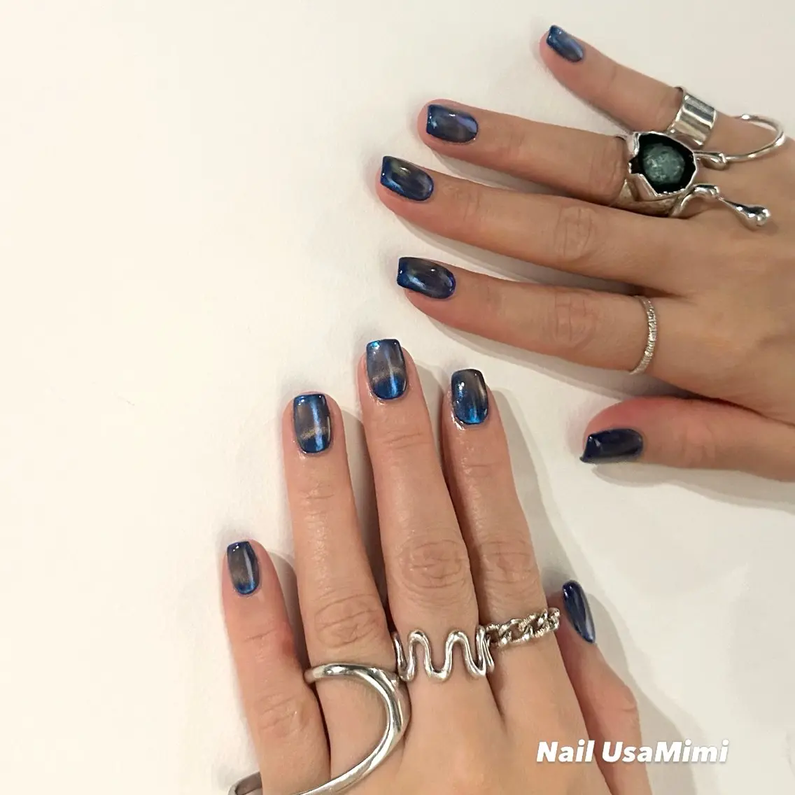 ネイル アートネイル ジェルネイル 韓国ネイル ワンカラーネイル パラジェル ハンドネイル 本町ネイルNail UsaMimiのネイルデザイン