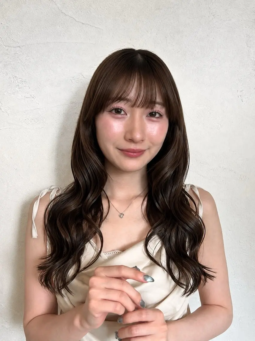 ロング たきぐち さくらのヘアスタイル