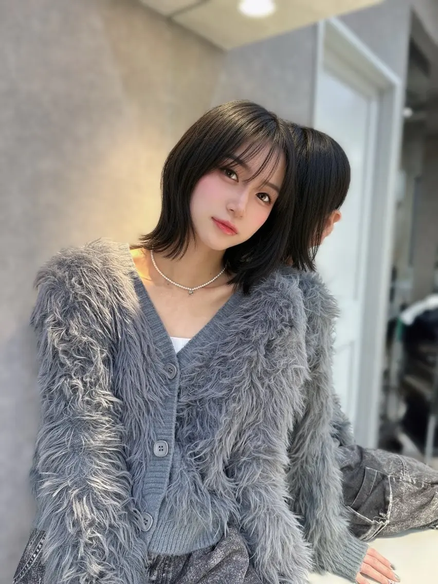 【🉐本日限定🉐】⚠️埋まり次第終了⚠️カット×カラーx1step超音波トリートメント¥9990→❣️¥7480❣️の写真