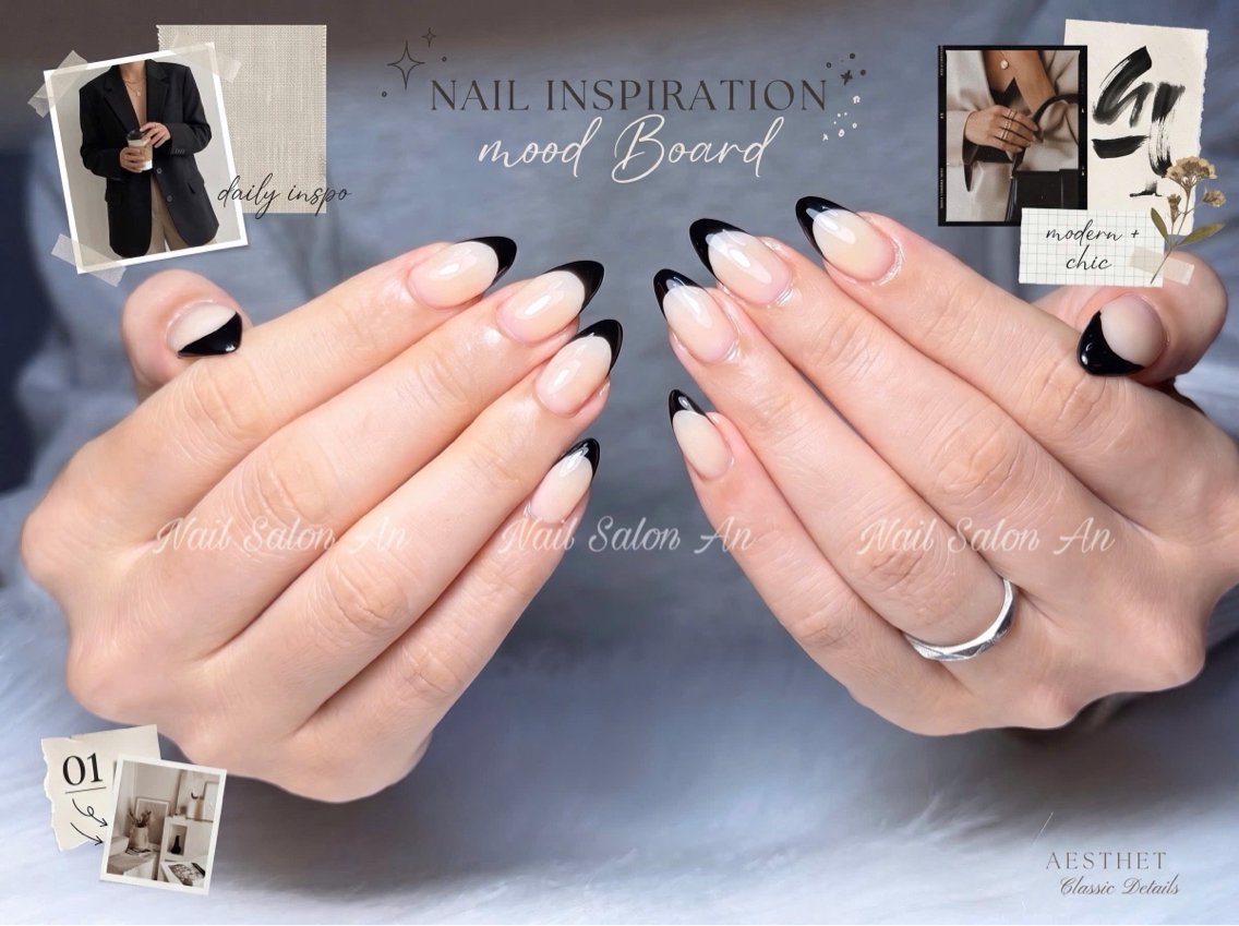 ネイル 長さ出し ジェルネイル 韓国ネイル マグネットネイル 持ち込み ハンドネイル Nail Salon Anのネイルデザイン