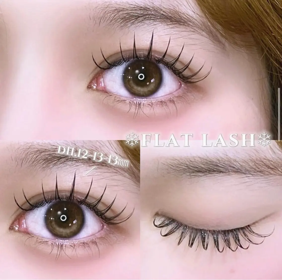 【🇯🇵流行って🌟Parisienne +LEDflat lash100本】パリジェンヌラッシュリフト+フラットの写真