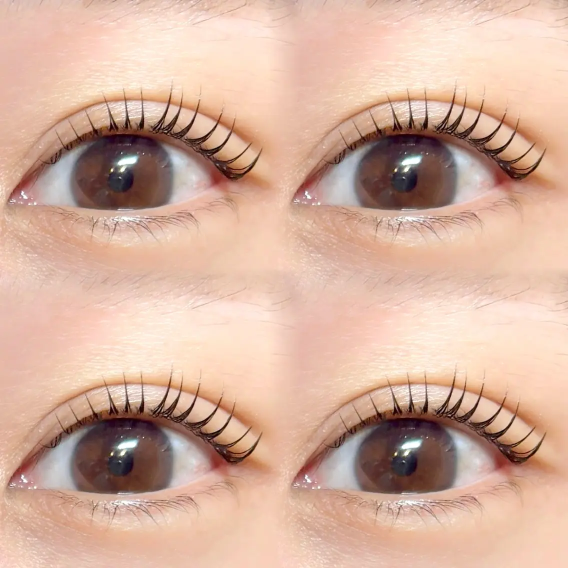 マツエク・マツパ ナチュラル パリジェンヌラッシュリフト まつげパーマ 一重×まつ毛パーマ 表参道eyelist KONOMIのマツエク・マツパデザイン