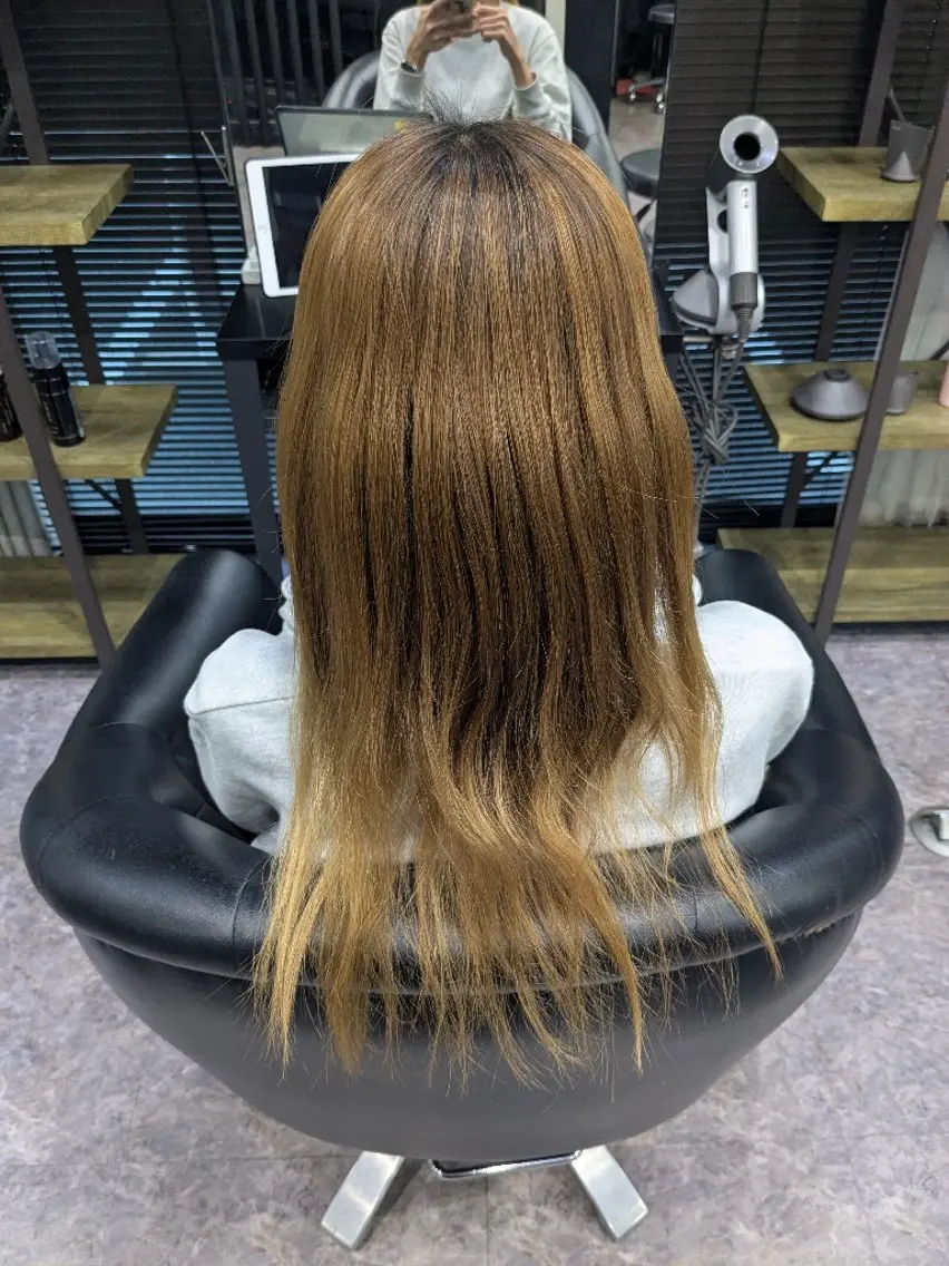 カラー 多田 遥香のヘアスタイル