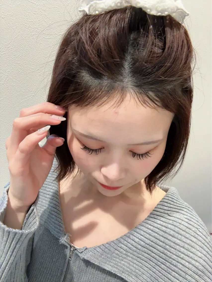全体カット+ちゃんもり(産毛)パーマ🎀の写真