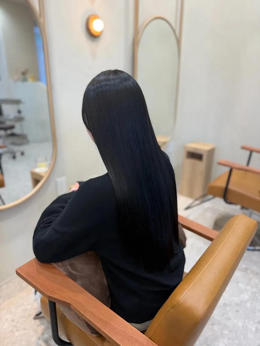 ロング カラー カット ヘアカラー yim_ otowaのヘアスタイル