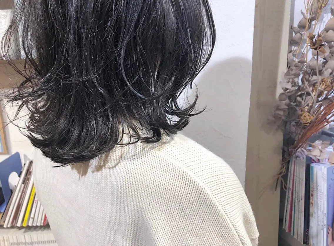 ミディアム mayu ○のヘアスタイル