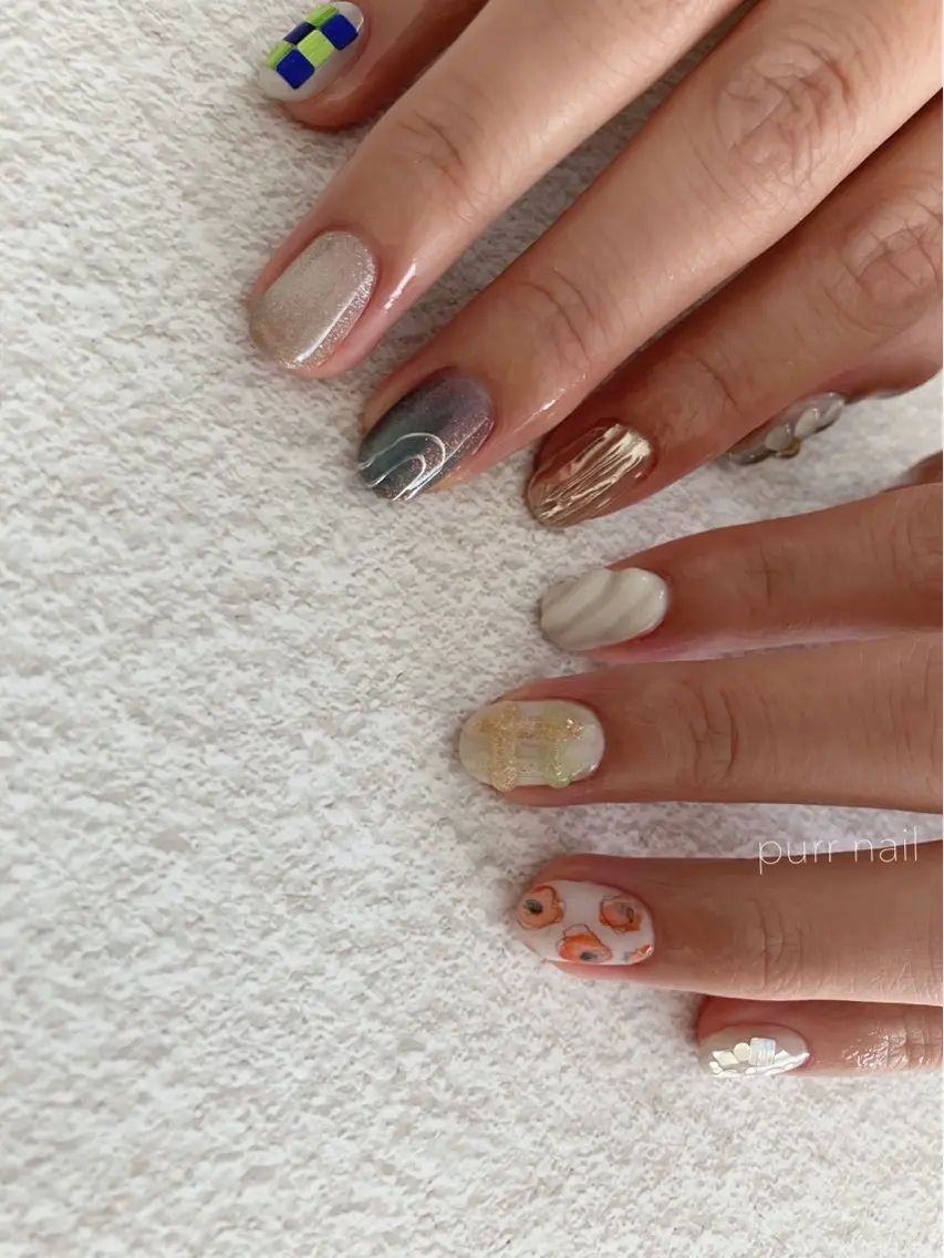 ネイル purr nailのネイルデザイン