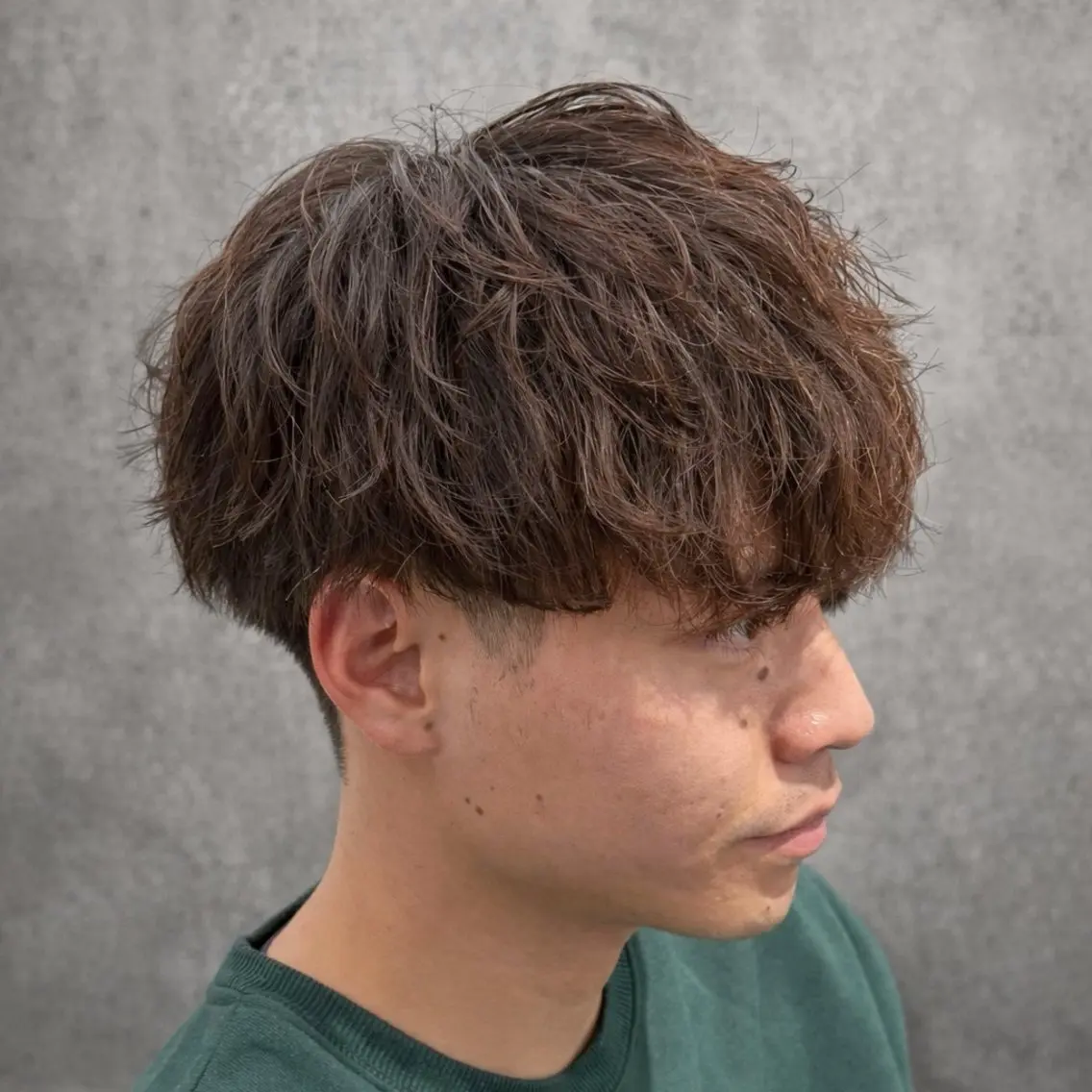 メンズ カット ヘアカラー メンズ特化/ツイスパ /波巻き/大塩恭平のヘアスタイル