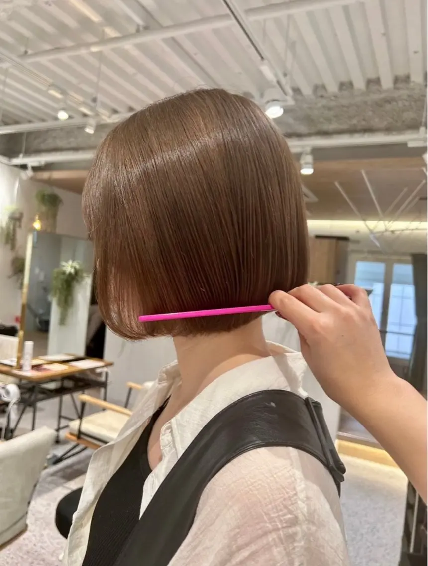ショート トリートメント ヘアカラー hair&eye🎀 /momoKaのヘアスタイル