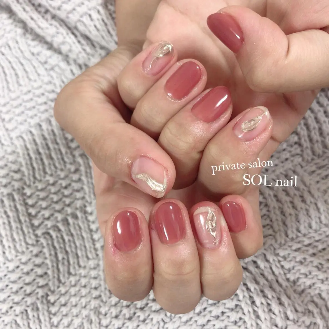 ネイル ハンドネイル SOL NAILのネイルデザイン