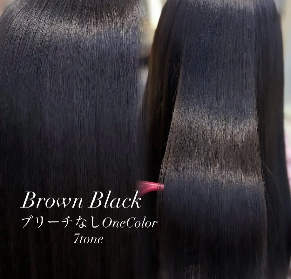 カラー 牧 友梨亜のヘアスタイル