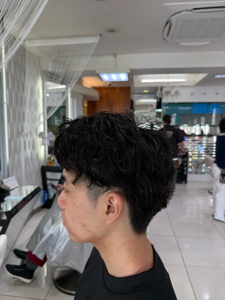 パーマ メンズ カット パーマ 🔥men's特化 🔥三上 拓真のヘアスタイル