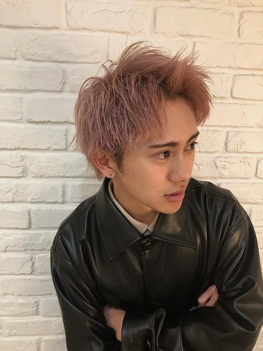 ショート MARIN🦋/ 韓国ヘア×艶カラーのヘアスタイル