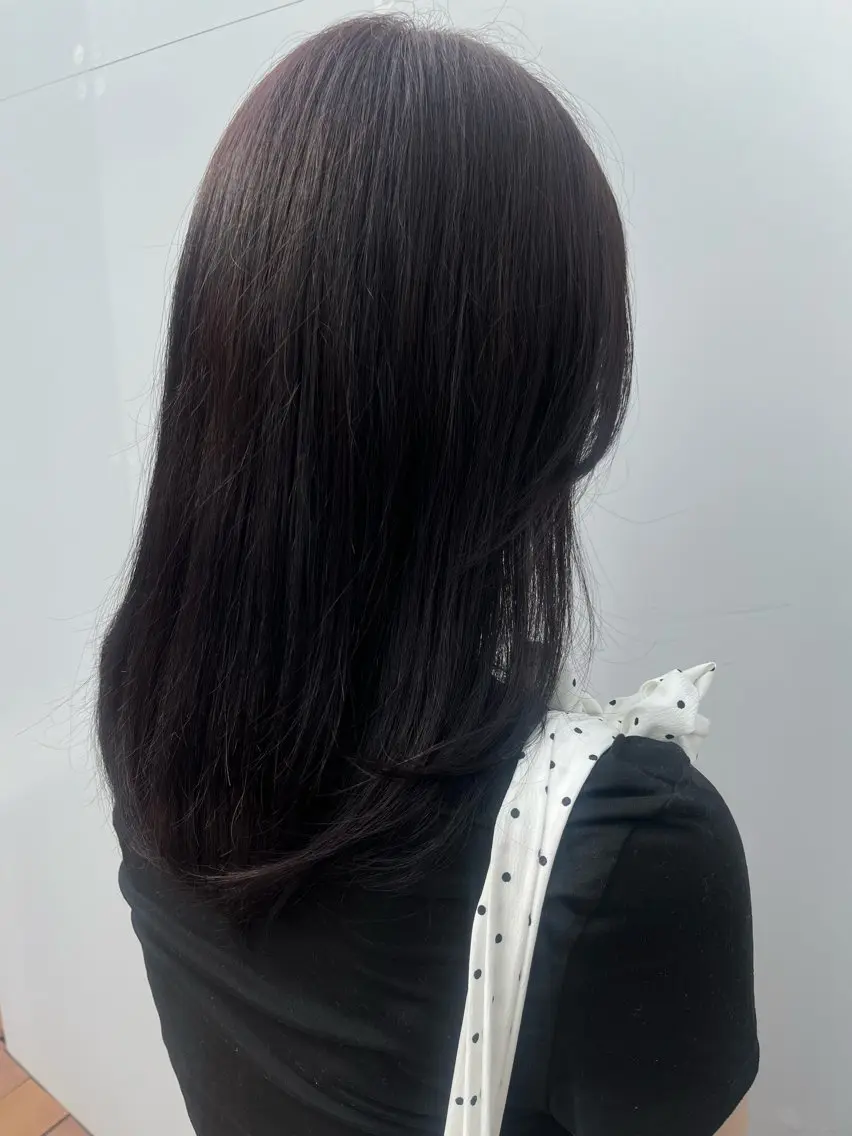 カラー ヘアカラー 角田 澪のヘアスタイル
