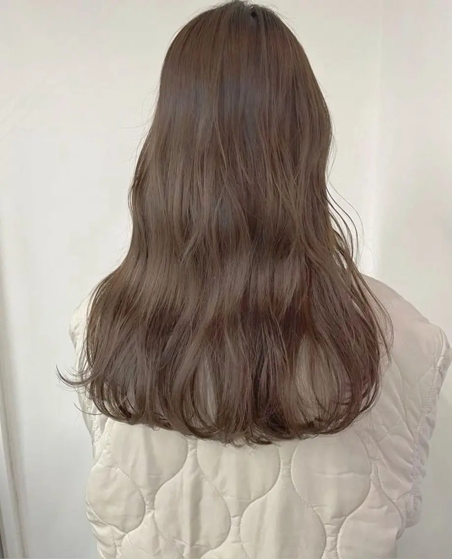セミロング カラー 💖札幌カラー 指名No.1💖玲奈のヘアスタイル