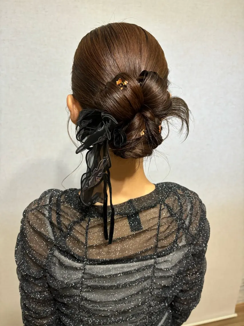 ヘアアレンジ ヘアセット hair salon【クラン】のヘアスタイル