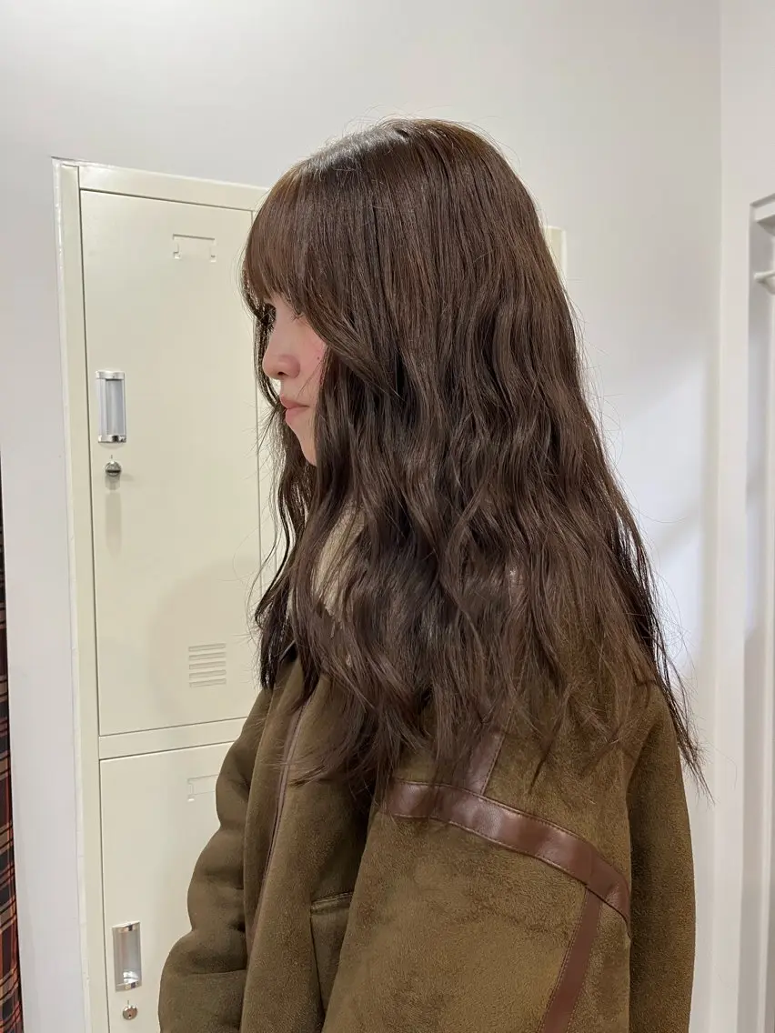 ロング カラー Sanaダブルカラー ✨️パルコ徒歩1分のヘアスタイル