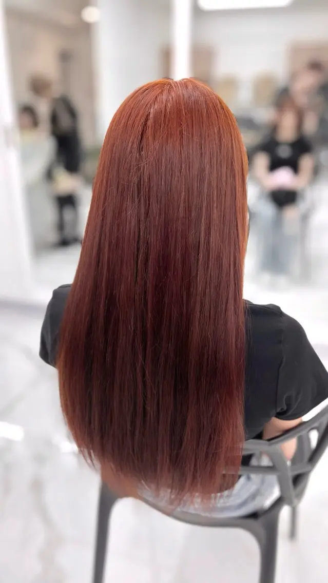 ロング カット ヘアカラー レイヤー／Wカラー ／マッキーのヘアスタイル