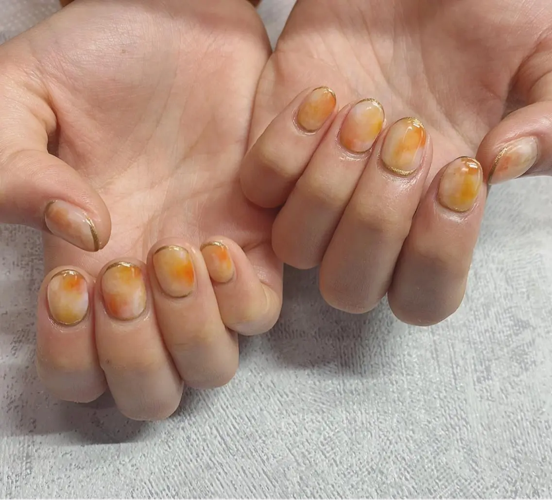 ネイル ハンドネイル 𝑺 𝒏𝒂𝒊𝒍✳︎のネイルデザイン